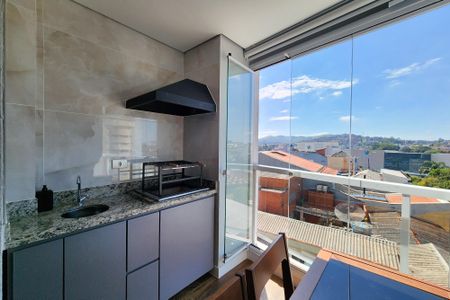Varanda Gourmet  de apartamento à venda com 2 quartos, 66m² em Vila Joao Basso, São Bernardo do Campo