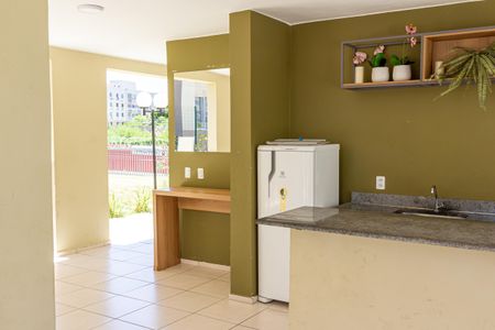 Apartamento para alugar com 32m², 2 quartos e 1 vagaÁrea comum - Salão de festas