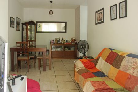 Sala de apartamento para alugar com 2 quartos, 54m² em Morro Nova Cintra, Santos
