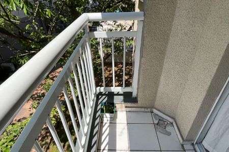 Varanda da Sala de apartamento para alugar com 2 quartos, 54m² em Morro Nova Cintra, Santos