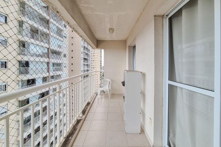 Varanda da Sala de apartamento à venda com 3 quartos, 80m² em Centro, São Bernardo do Campo
