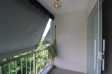Sala - Varanda de apartamento à venda com 3 quartos, 93m² em Tanque, Rio de Janeiro