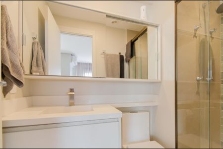 Banheiro de apartamento para alugar com 1 quarto, 50m² em Ipiranga, São Paulo