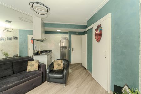Sala de apartamento para alugar com 1 quarto, 30m² em Bela Vista, São Paulo