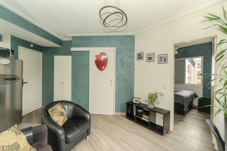 Sala de apartamento para alugar com 1 quarto, 30m² em Bela Vista, São Paulo