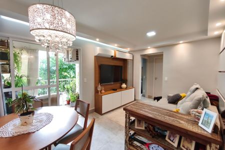 Sala de apartamento à venda com 2 quartos, 73m² em Jardim São Vicente, Campinas