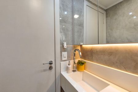 Apartamento à venda com 73m², 2 quartos e 2 vagas Apartamento à venda com 73m², 2 quartos e 2 vagasBanheiro Social
