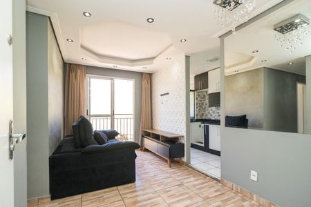 Sala de apartamento para alugar com 2 quartos, 49m² em Jardim Adutora, São Paulo