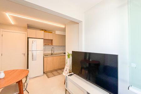 Sala de apartamento para alugar com 2 quartos, 33m² em Parque Industrial Tomas Edson, São Paulo