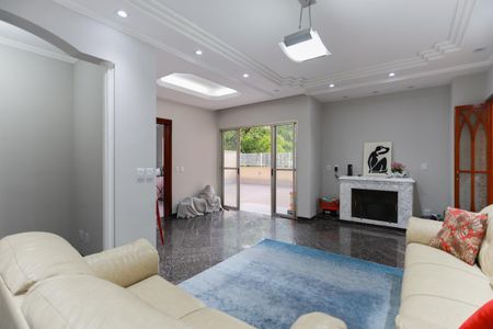 Sala de apartamento para alugar com 3 quartos, 195m² em Vila Amélia, São Paulo