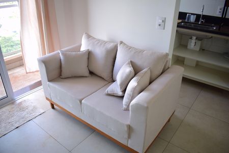 Sala de kitnet/studio para alugar com 1 quarto, 43m² em Jardim Sumare, Ribeirão Preto