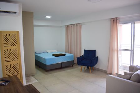 Sala/Quarto de kitnet/studio para alugar com 1 quarto, 43m² em Jardim Sumare, Ribeirão Preto