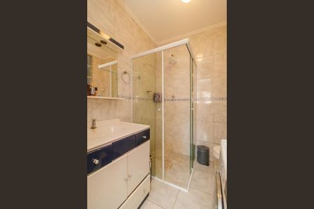 Banheiro de apartamento à venda com 1 quarto, 39m² em Centro Histórico, Porto Alegre