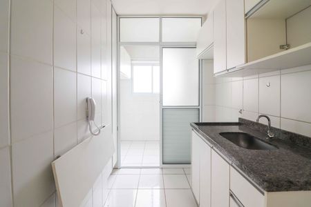 Apartamento à venda com 63m², 2 quartos e 1 vagaCozinha e Área de Serviço