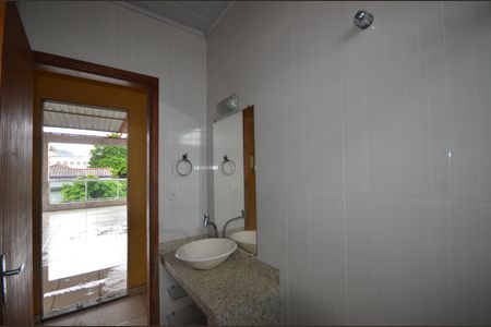 Casa para alugar com 80m², 4 quartos e 2 vagasBanheiro do Terraço /churrasqueira