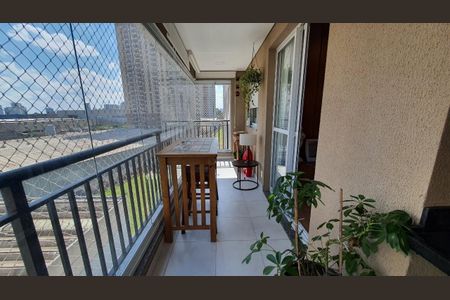 Varanda gourmet de apartamento para alugar com 1 quarto, 110m² em Centro Comercial Jubran, Barueri