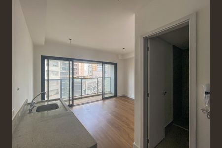 Quarto  Sala de kitnet/studio à venda com 1 quarto, 27m² em Indianópolis, São Paulo