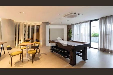 Studio à venda com 27m², 1 quarto e sem vaga Studio à venda com 27m², 1 quarto e sem vagaSalão de jogos