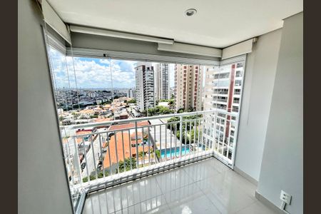 Varanda da Sala de apartamento para alugar com 1 quarto, 46m² em Lauzane Paulista, São Paulo