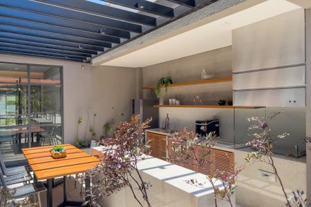 Studio à venda com 24m², 1 quarto e sem vagaChurrasqueira