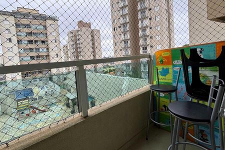 Varanda da Sala de apartamento à venda com 2 quartos, 56m² em Taboão, São Bernardo do Campo