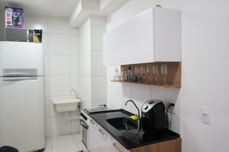 Cozinha de apartamento para alugar com 2 quartos, 32m² em Mooca, São Paulo