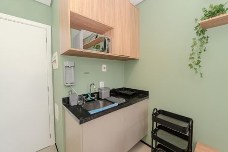 Studio à venda com 17m², 1 quarto e sem vagaCozinha