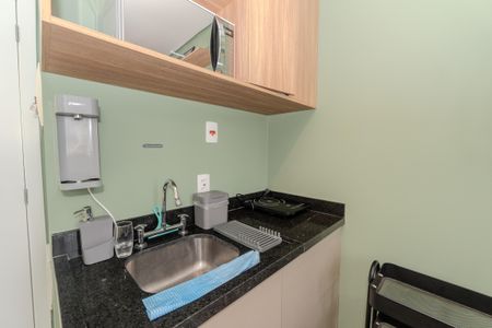 Studio à venda com 17m², 1 quarto e sem vagaCozinha