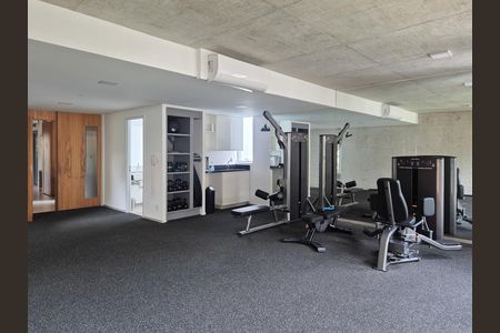 Studio para alugar com 64m², 1 quarto e 2 vagasÁrea comum - Academia