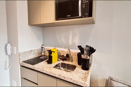 Studio à venda com 26m², 1 quarto e sem vagaCozinha