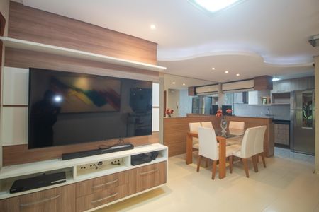 Apartamento à venda com 78m², 3 quartos e 2 vagasSala