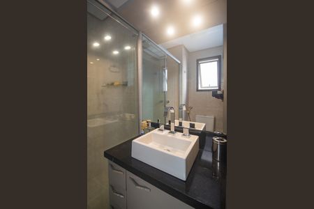 Apartamento à venda com 78m², 3 quartos e 2 vagasBanheiro da Suíte