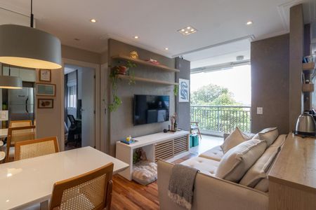 Sala de apartamento à venda com 2 quartos, 61m² em Jardim Bonfiglioli, São Paulo