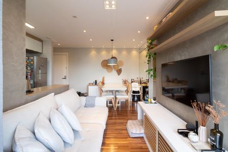 Sala de apartamento à venda com 2 quartos, 61m² em Jardim Bonfiglioli, São Paulo