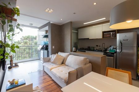 Sala de apartamento à venda com 2 quartos, 61m² em Jardim Bonfiglioli, São Paulo