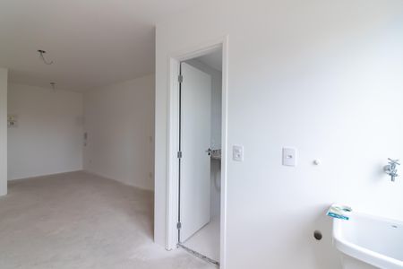 Apartamento à venda com 30m², 1 quarto e sem vaga Apartamento à venda com 30m², 1 quarto e sem vagaCozinha e Área de Serviço