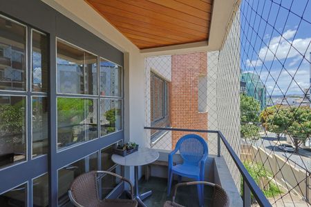 Varanda da Sala de apartamento à venda com 3 quartos, 85m² em Barreiro, Belo Horizonte