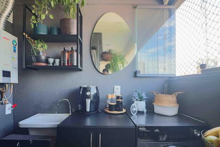 Apartamento à venda com 57m², 2 quartos e 1 vagaCozinha e Área de Serviço