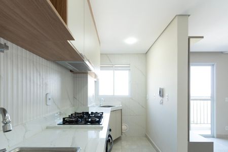 Cozinha de apartamento para alugar com 2 quartos, 42m² em Jardim Ibiti do Paco, Sorocaba