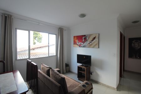 Sala de apartamento para alugar com 3 quartos, 58m² em Rio Branco, Belo Horizonte