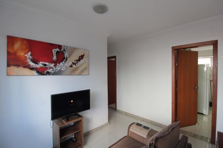 Sala de apartamento para alugar com 3 quartos, 58m² em Rio Branco, Belo Horizonte