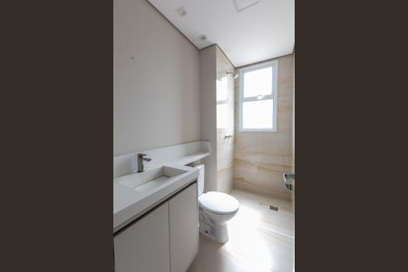 Banheiro Social de apartamento à venda com 2 quartos, 56m² em Jardim Chapadão, Campinas