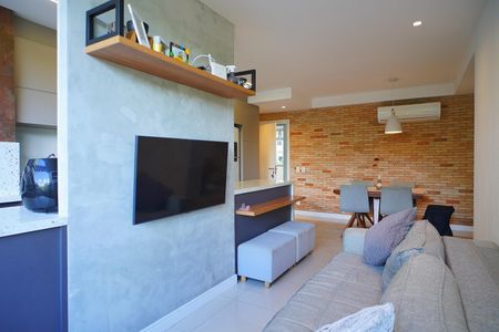 Sala de apartamento à venda com 3 quartos, 80m² em Jardim Carvalho, Porto Alegre