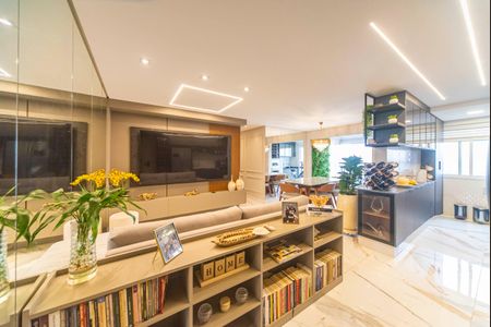 Sala de apartamento à venda com 3 quartos, 83m² em Casa Branca, Santo André