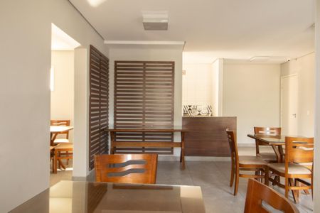 Apartamento para alugar com 59m², 2 quartos e 1 vagaÁrea comum - Salão de festas