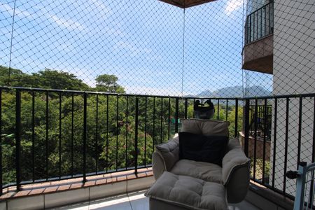 Sala - Varanda de apartamento à venda com 3 quartos, 80m² em Pechincha, Rio de Janeiro