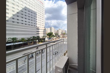 Apartamento para alugar com 27m², 1 quarto e sem vagaVaranda