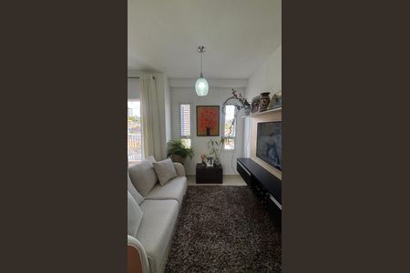 Sala - Sala de Jantar  de apartamento à venda com 2 quartos, 54m² em Vila Valparaíso, Santo André