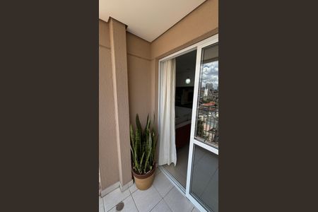 Sala - Sala de Jantar  Varanda de apartamento à venda com 2 quartos, 54m² em Vila Valparaíso, Santo André