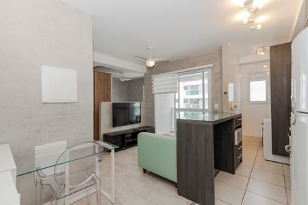 Sala de apartamento para alugar com 1 quarto, 37m² em Santo Amaro, São Paulo